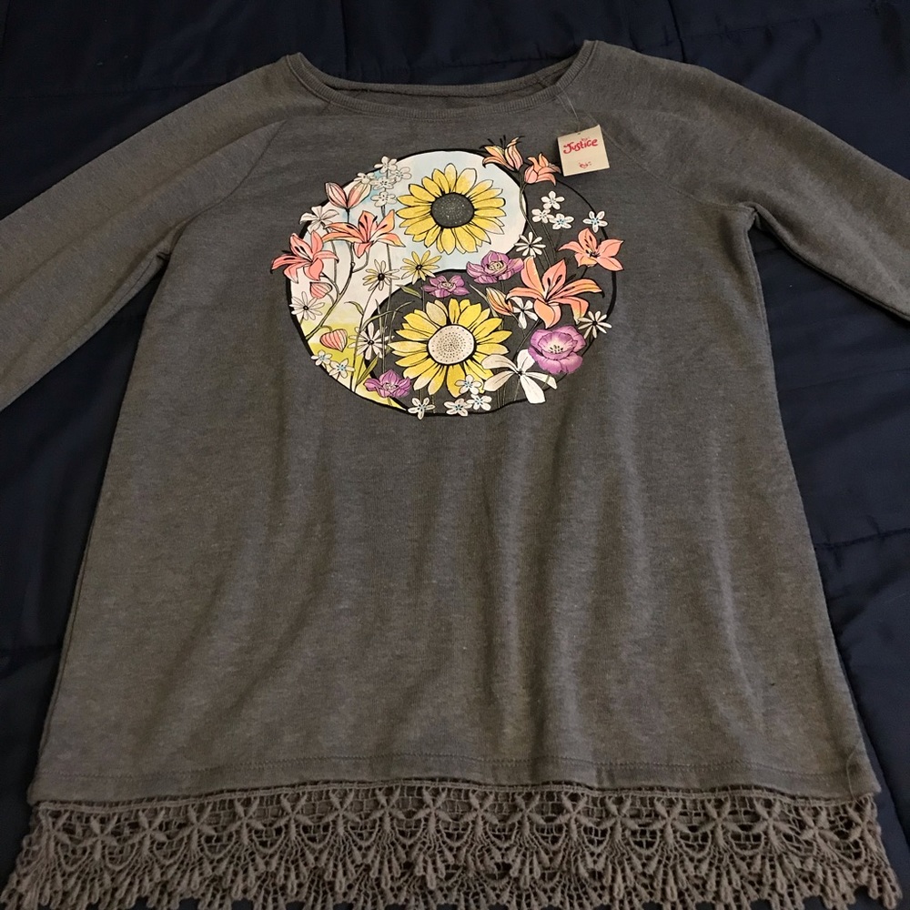 Gray long sleeve
